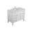 Elegant Kitchen/Bath Park Avenue 42" Single Bathroom Vanity, White