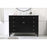 Elegant Kitchen/Bath Park Avenue 48" Single Bathroom Vanity, Black