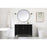 Elegant Kitchen/Bath Park Avenue 48" Single Bathroom Vanity, Black