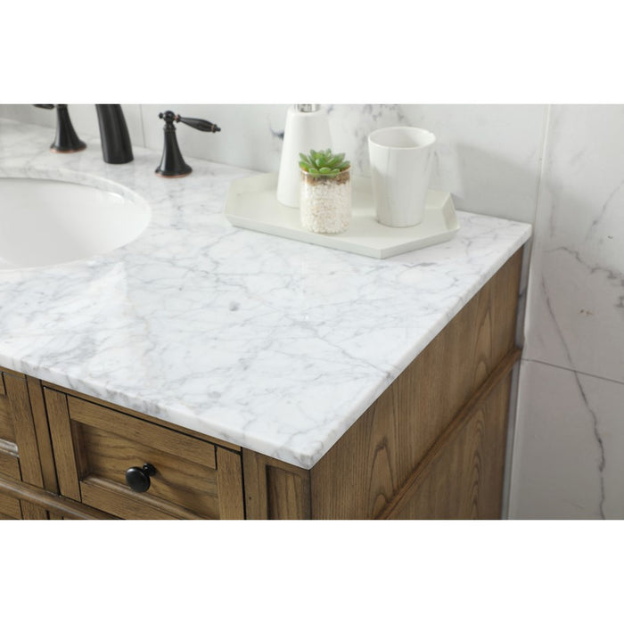 Elegant Park Avenue 48" Single Bathroom Vanity, Driftwood