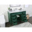 Elegant Kitchen/Bath Park Avenue 48" Single Bathroom Vanity, Green