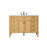 Elegant Park Avenue 48" Single Bathroom Vanity, Natural Wood - VF12548NW
