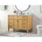 Elegant Park Avenue 48" Single Bathroom Vanity, Natural Wood