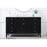 Elegant Kitchen/Bath Park Avenue 60" Single Bathroom Vanity, Black