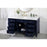Elegant Kitchen/Bath Park Avenue 60" Single Bathroom Vanity, Blue
