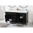 Elegant Kitchen/Bath Park Avenue 60" Double Bathroom Vanity, Black