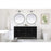 Elegant Kitchen/Bath Park Avenue 60" Double Bathroom Vanity, Black