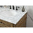 Elegant Park Avenue 60" Double Bathroom Vanity, Driftwood