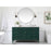 Elegant Kitchen/Bath Park Avenue 60" Single Bathroom Vanity, Green