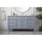 Elegant Kitchen/Bath Park Avenue 60" Single Bathroom Vanity, Grey