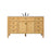 Elegant Park Avenue 60" Single Bathroom Vanity, Natural Wood - VF12560NW