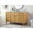 Elegant Park Avenue 60" Single Bathroom Vanity, Natural Wood