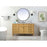 Elegant Park Avenue 60" Single Bathroom Vanity, Natural Wood