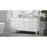 Elegant Kitchen/Bath Park Avenue 60" Single Bathroom Vanity, White