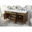 Elegant Park Avenue 72" Double Bathroom Vanity, Driftwood