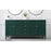 Elegant Kitchen/Bath Park Avenue 72" Double Bathroom Vanity, Green