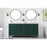 Elegant Kitchen/Bath Park Avenue 72" Double Bathroom Vanity, Green