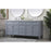 Elegant Kitchen/Bath Park Avenue 72" Double Bathroom Vanity, Grey