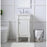 Elegant Lexington 18" Single Vanity, Antique White/Ivory Marble