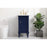 Elegant Kitchen/Bath Lexington 18.5" Single Bathroom Vanity, Blue