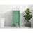 Elegant Lexington 18.5" Single Vanity, Vintage Mint/Ivory Marble
