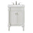 Elegant Lexington 24" Single Vanity, Antique White/Ivory Marble