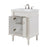 Elegant Lexington 24" Single Vanity, Antique White/Ivory Marble