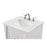 Elegant Lexington 24" Single Vanity, Antique White/Ivory Marble