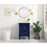 Elegant Kitchen/Bath Lexington 24" Single Bathroom Vanity, Blue