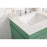 Elegant Lexington 24" Single Bathroom Vanity, Vintage Mint