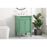 Elegant Lexington 24" Single Vanity, Vintage Mint/Ivory Marble