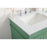 Elegant Lexington 24" Single Vanity, Vintage Mint/Ivory Marble
