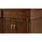 Elegant Lexington 24" Single Vanity, Walnut/Ivory Marble