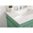 Elegant Lexington 30" Single Bathroom Vanity, Vintage Mint