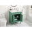 Elegant Decor Lexington 30" Single Vanity,Mint/Ivory Marble