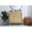 Elegant Lexington 36" Single Vanity, Antique Beige/Ivory Marble