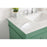 Elegant Lexington 36" Single Bathroom Vanity, Vintage Mint