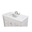 Elegant Lexington 42" Single Vanity, Antique White/Ivory Marble