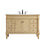 Elegant Lexington 48" Single Vanity, Antique Beige/Ivory Marble - VF13048AB-VW