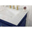 Elegant Kitchen/Bath Lexington 60" Double Bathroom Vanity, Blue