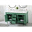 Elegant Lexington 60" Double Bathroom Vanity, Vintage Mint