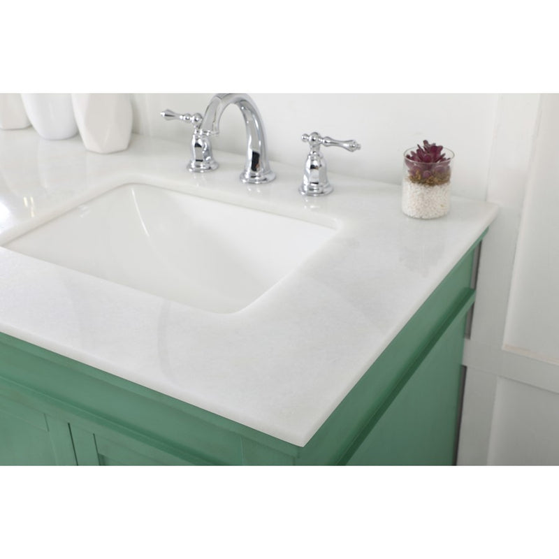 Elegant Lexington 60" Double Bathroom Vanity, Vintage Mint