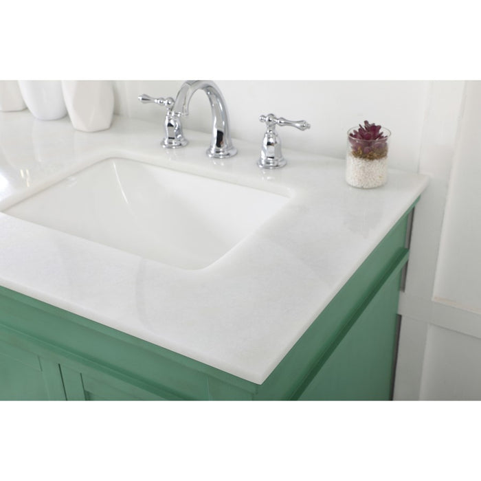 Elegant Lexington 60" Double Bathroom Vanity, Vintage Mint