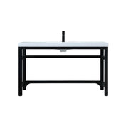 Elegant Lighting Raya 54" Bathroom Vanity, Black - VF14554BK