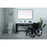 Elegant Lighting Raya 54" Bathroom Vanity, Black