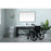 Elegant Lighting Raya 60" Bathroom Vanity, Black