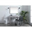 Elegant Lighting Hudson 36" Bathroom Vanity, Grey