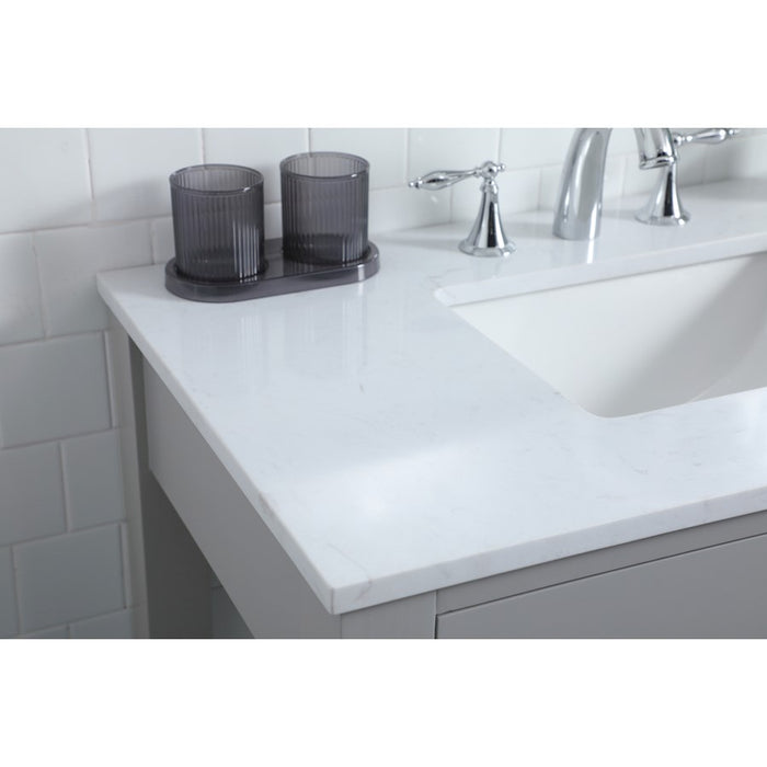 Elegant Lighting Hudson 36" Bathroom Vanity, Grey