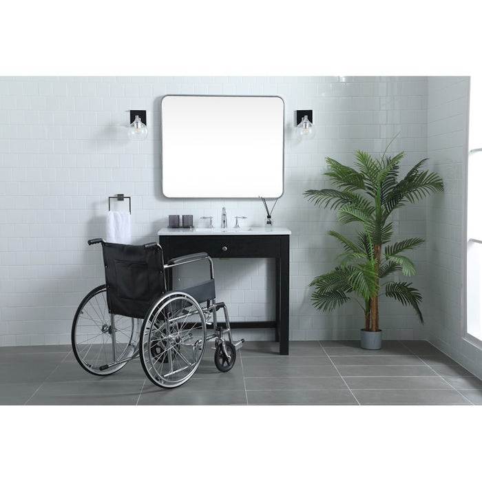 Elegant Lighting Hudson 36" Bathroom Vanity, Black