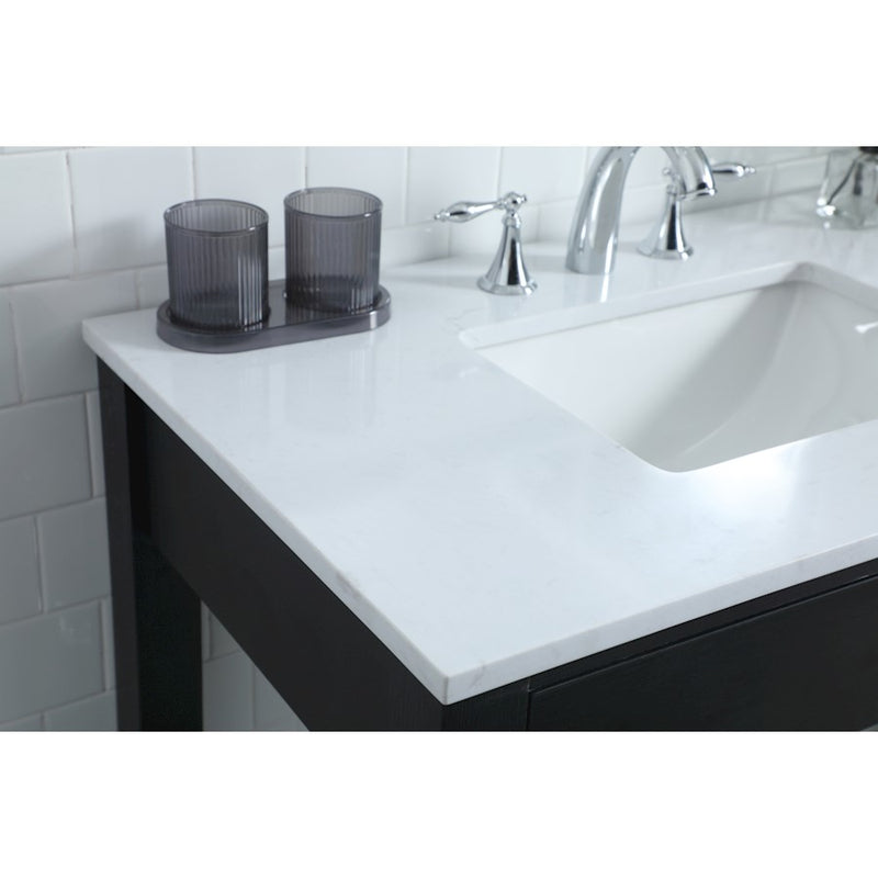 Elegant Lighting Hudson 36" Bathroom Vanity, Black